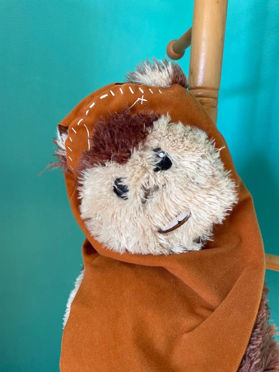 STAR WARS( Звездные войны )/Wicket(wi Kett ) герой рюкзак / мягкая игрушка рюкзак / Ewok / б/у товар коллекция 