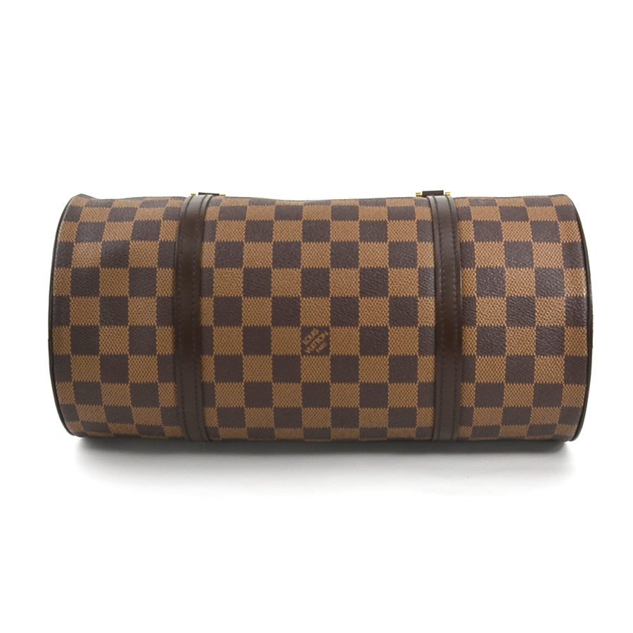 ルイ ヴィトン LOUIS VUITTON ハンドバッグ ダミエ パピヨン ダミエキャンバス ブラウン e57917a_画像5