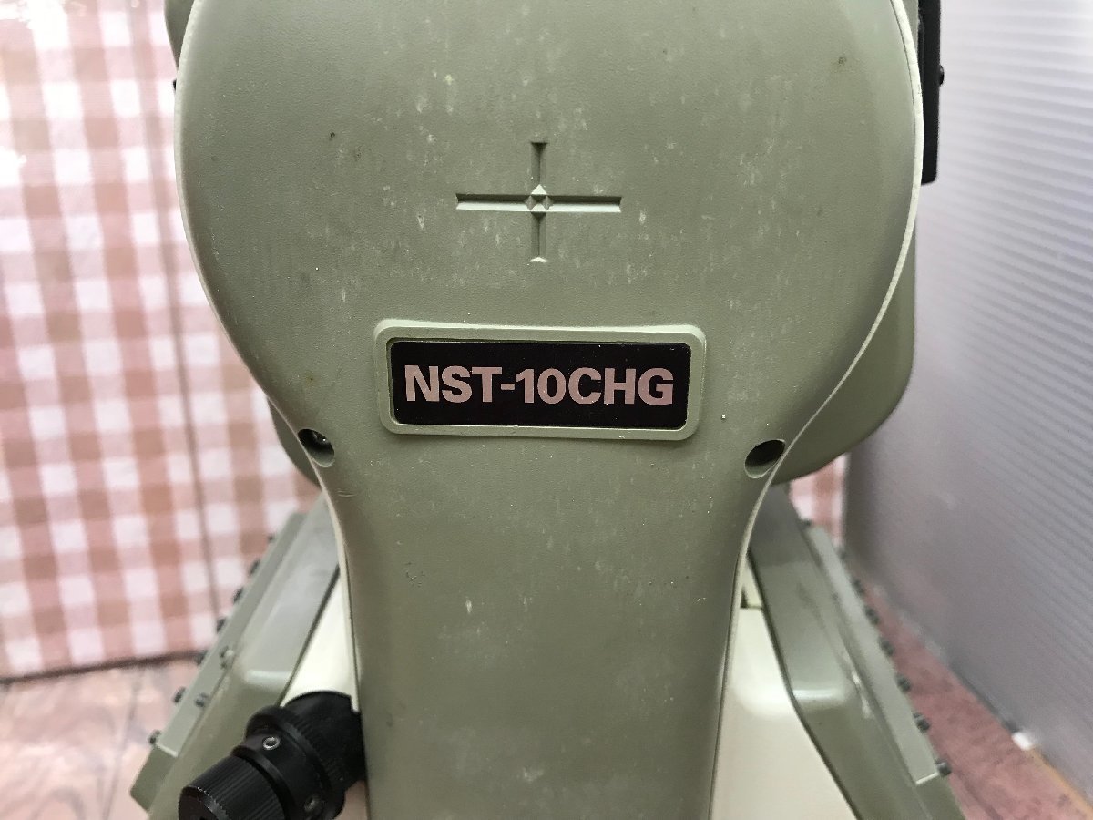 ニコン　中古品　NST-10CHG　トータルステーション　測量機器　通電のみ確認　ジャンク扱い　Nikon【ハンズクラフトうるま店】_画像5