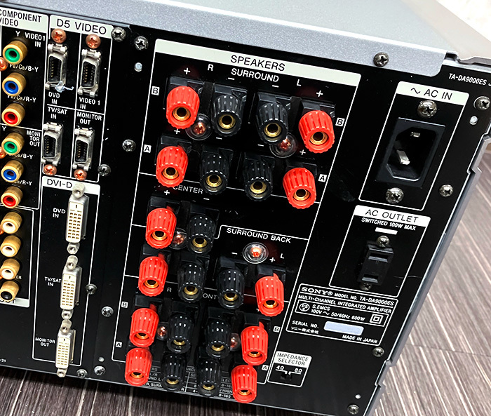 □SONY TA-DA9000ES 9.1ch AVアンプ インテグレートアンプ S □SONY TA-DA9000ES 9.1ch AVアンプ インテグレートアンプ S