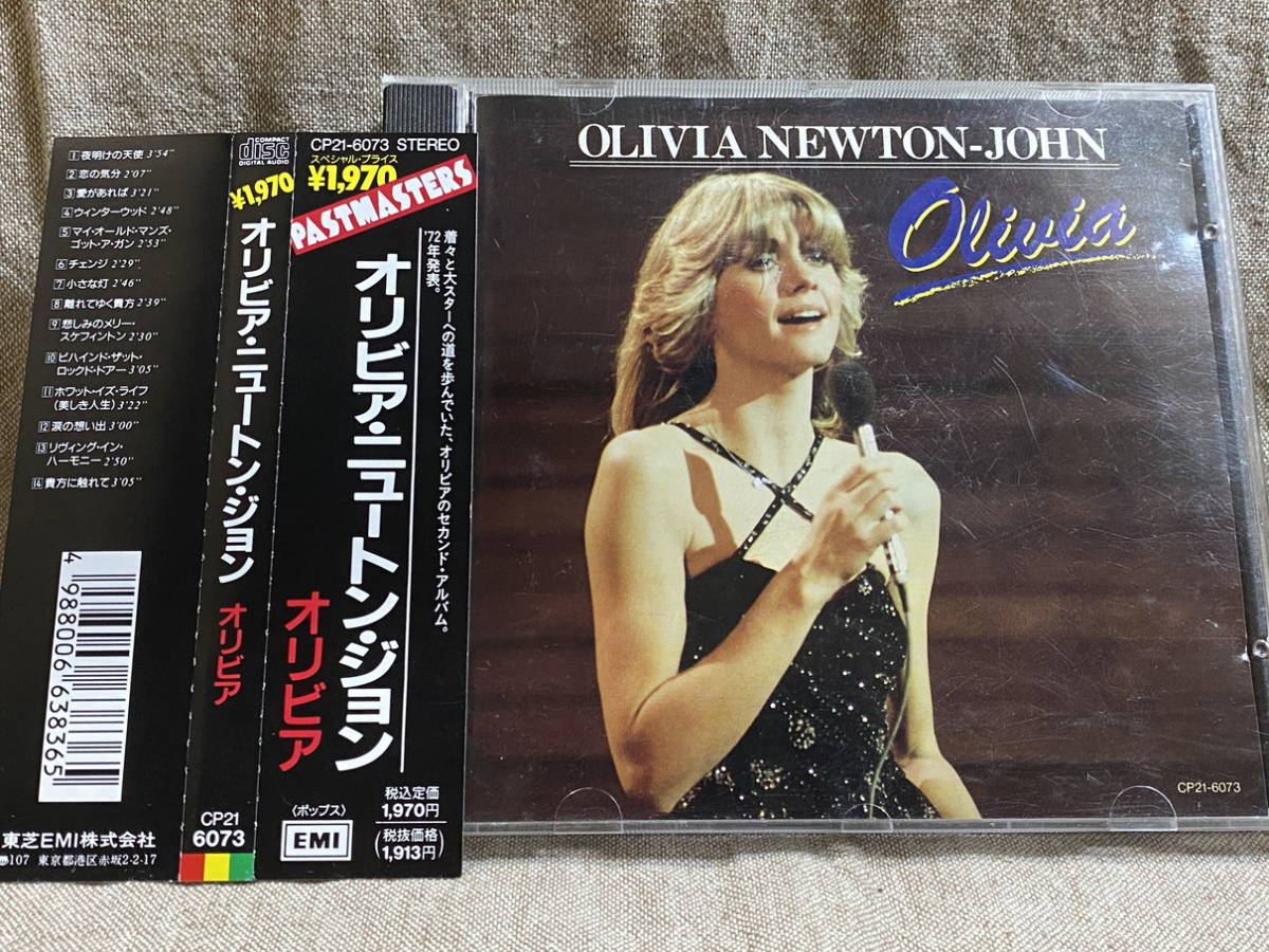 OLIVIA NEWTON-JOHN - OLIVIA CP21-6073 日本盤 帯付 廃盤 レア盤_画像1