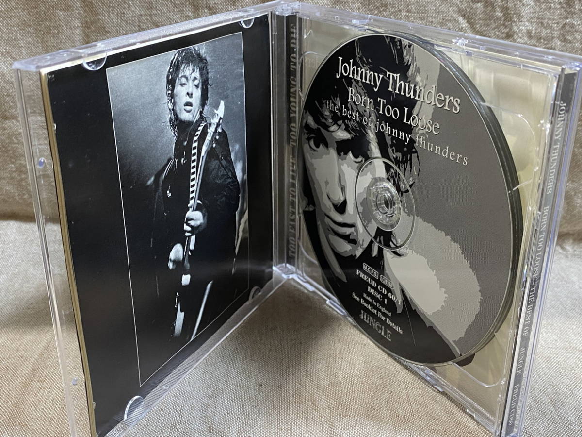 JOHNNY THUNDERS - BORN TOO LOOSE THE BEST OF 2CD ベスト盤_画像3