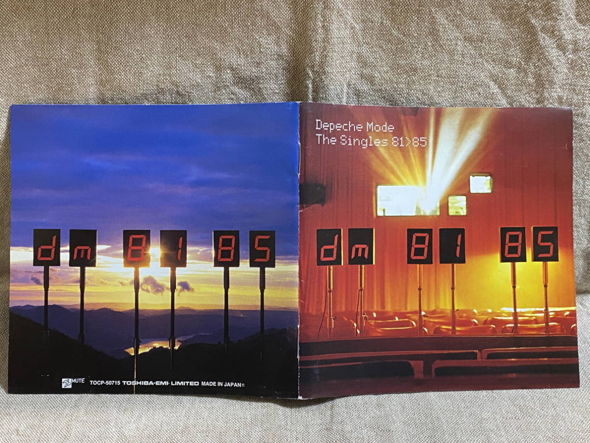 DEPECHE MODE - THE SINGLES 81 85 TOCP-50715 日本盤 廃盤 レア盤_画像5