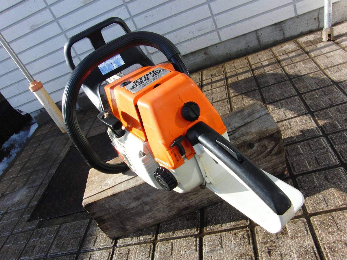 特典付★程度良★ STIHL / スチール 42cc 18" 質実剛健プロ用 024AVEQ_画像8