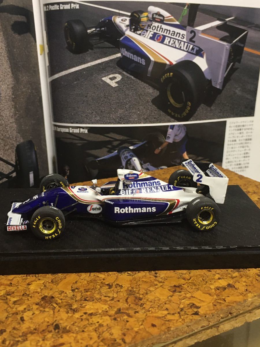 Z модель ×tameo Williams FW16 mezzo сеть wing 1994 год A. Senna последний. Япония Pacific GP 1/43 точный конечный продукт 