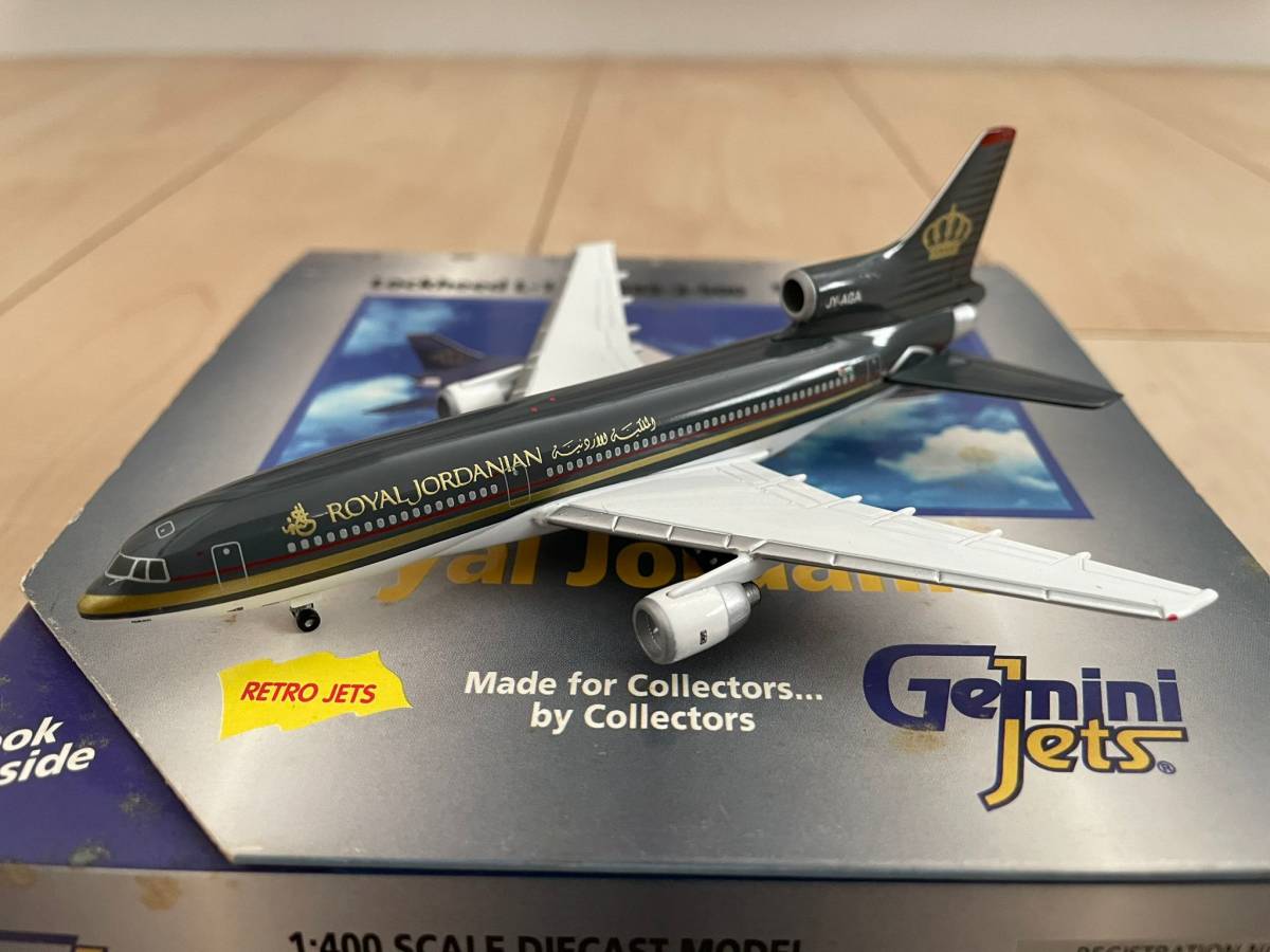 Gemini Jets 1/400 Royal Jordanian Lockheed L1011 JY-AGA GJRJA040 ジェミニジェッツ トライスター_画像2