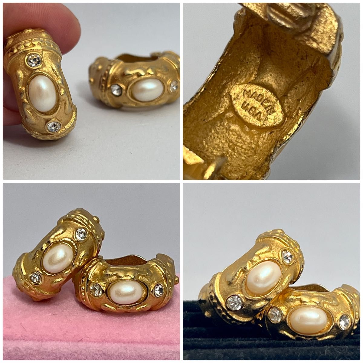 MADE IN USA 高品質　ヴィンテージ　イヤリング