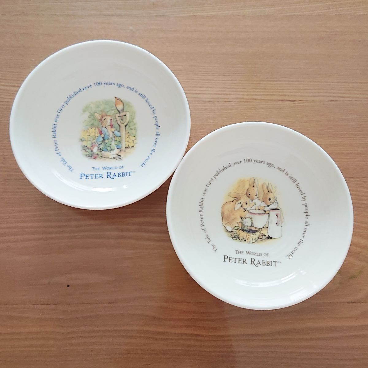 BEATRIX POTTER ピーターラビット お皿2枚セット サラダボウル 器