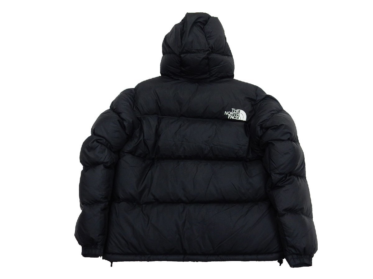 ロンハーマン購入【ほぼ未使用】THE NORTH FACE ヌプシ フーディー ダウン ジャケット L ブラック ND92331_画像2