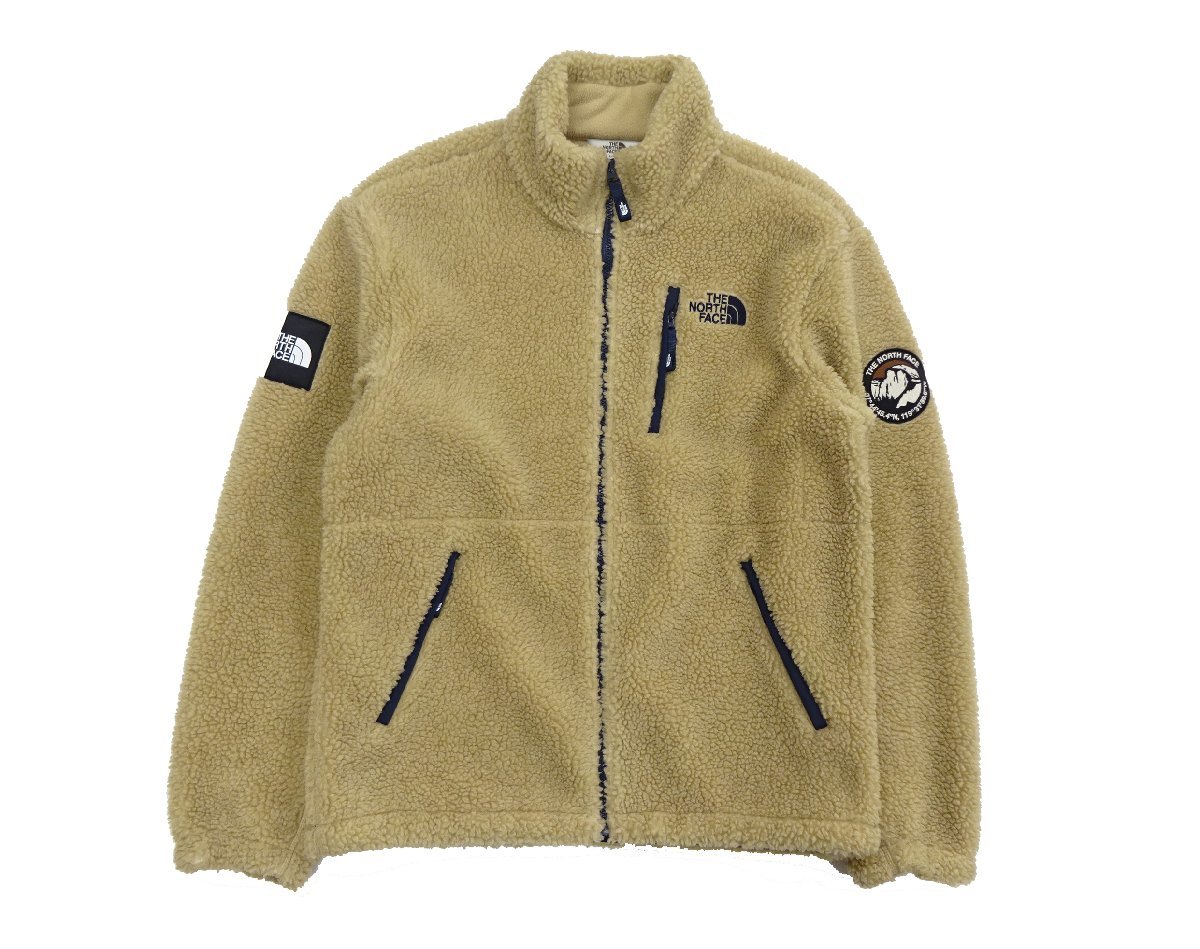 L(100) ノースフェイス THE NORTH FACE ホワイトレーベル RIMO EX FLEECE JACKET ボア フリース ベージュ ジャケット 20AW