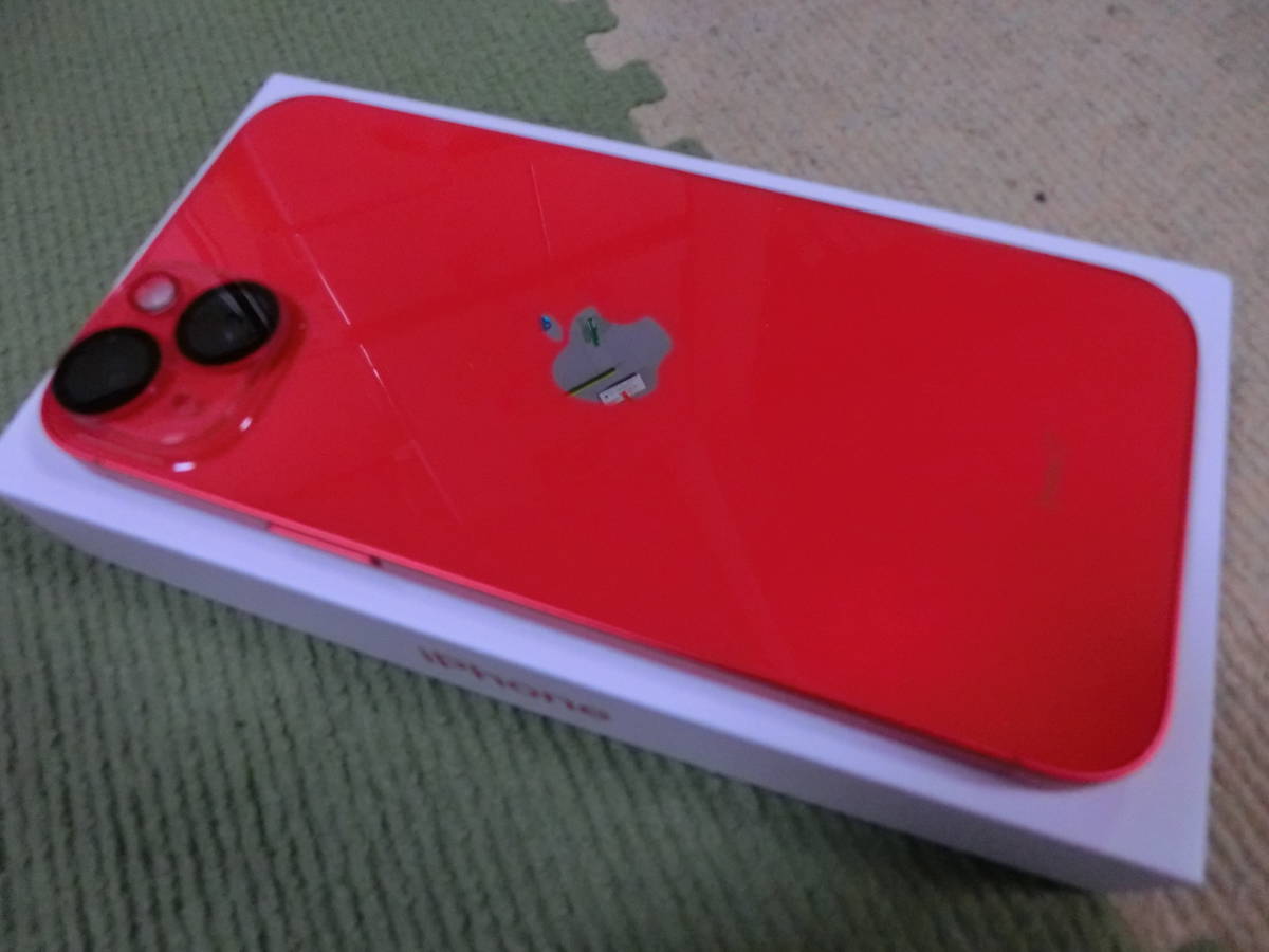 apple iPhone 14 plus 256GB SIMフリー品　applecare＋2025年10月20日迄　20000円相当オマケ付_画像2