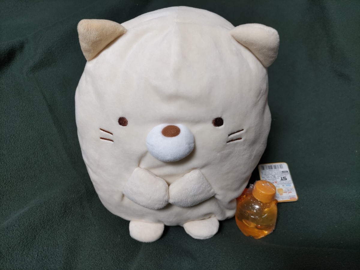 すみっコぐらし ぬいぐるみ　ねこ USEDおまけつき 5月中は500円〜出品SALE_画像1