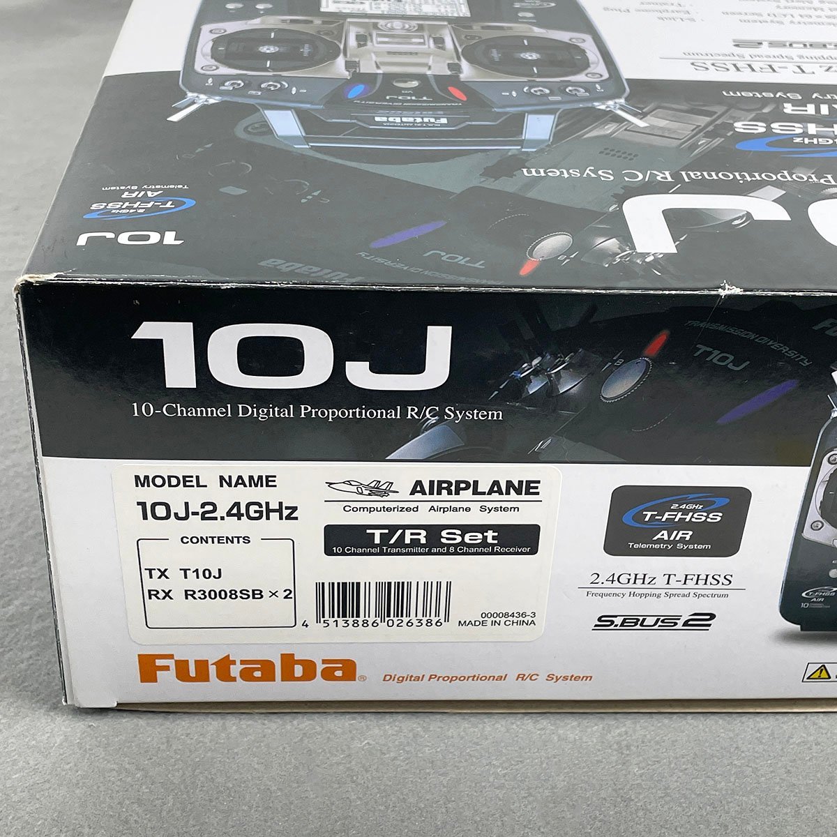 訳あり FUTABA フタバ T10J プロポ 送信機 2.4Ghz T-FHSS AIR◆実動作未確認 [N7147]_画像9