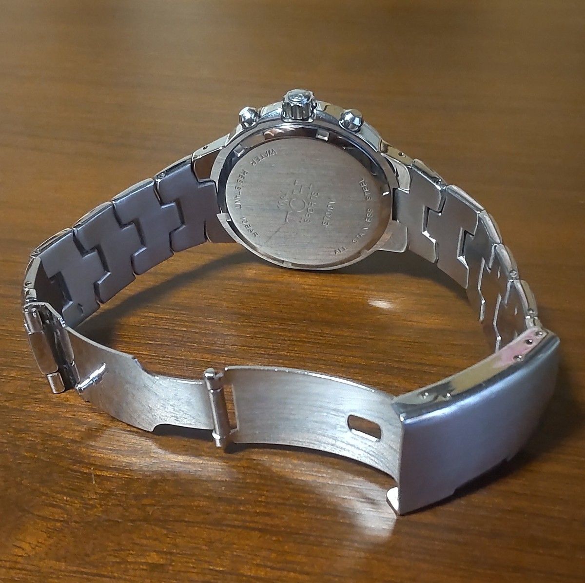tch sports 時計 クロノグラフ クォーツ CHRONOGRAPH 電池交換済み 腕時計