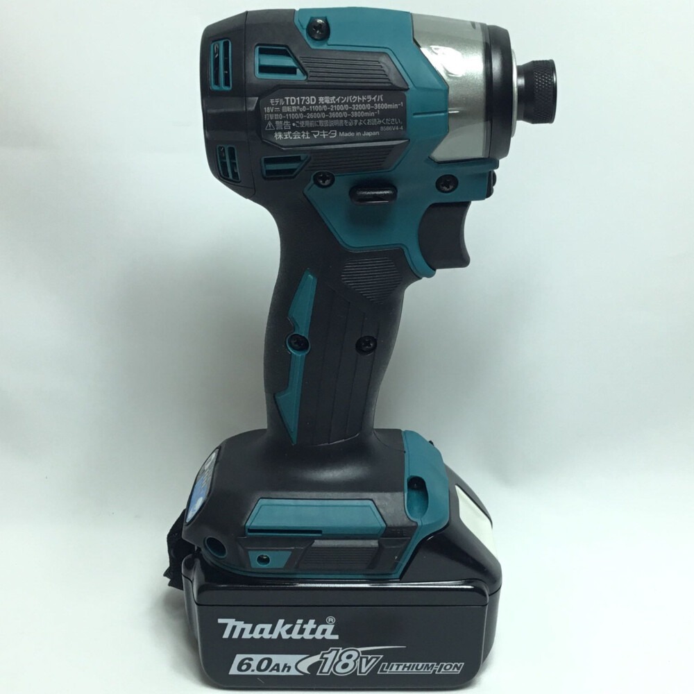 ΘΘ MAKITA マキタ インパクトドライバ 未使用品 付属品完備 (4) TD173DRGX ブルー 未使用に近い_画像4