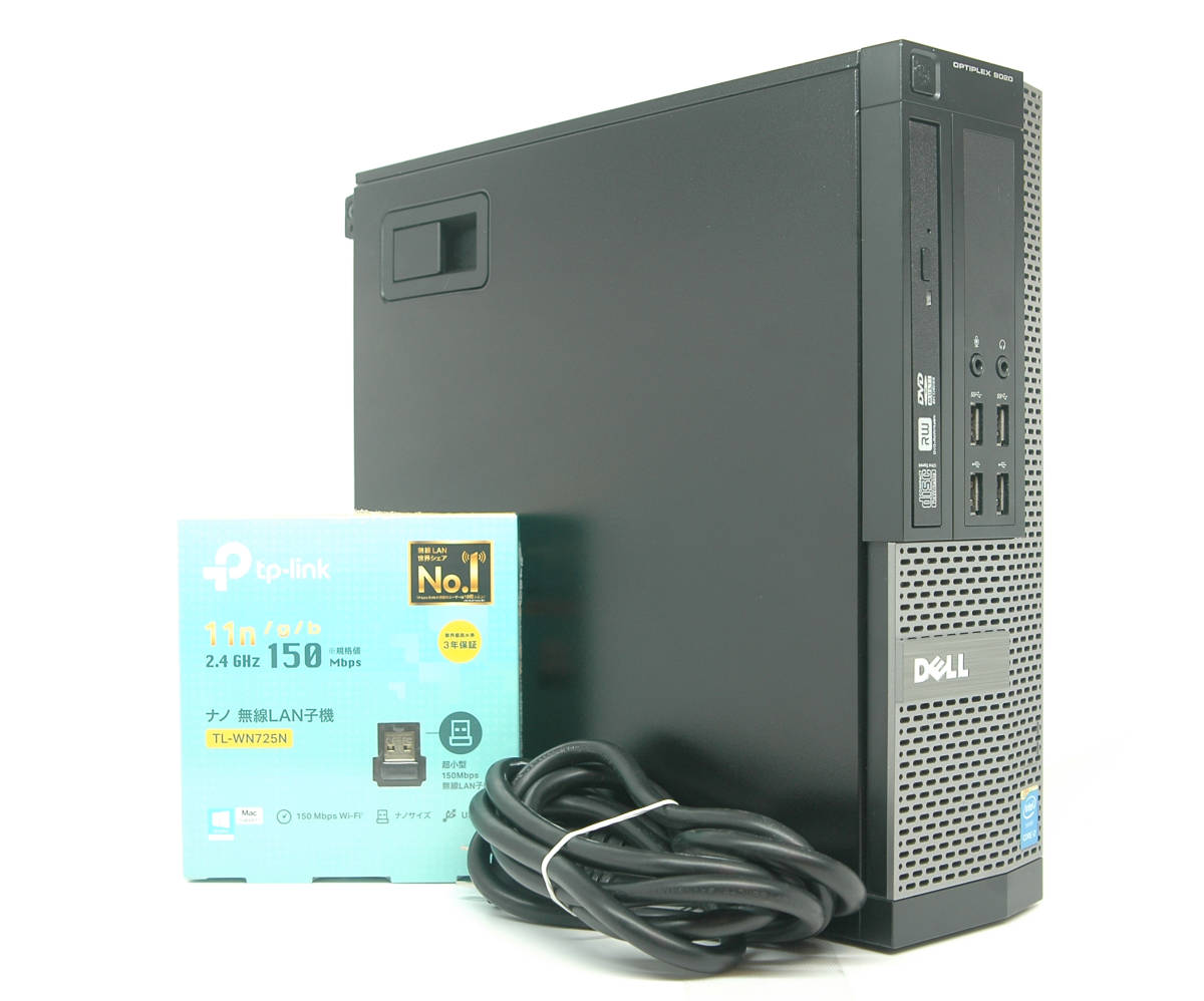 Win11□■Core i7/超大容量32GBメモリ/新品SSD1TB+HDD2TB！DELL OptiPlex 9020 SFF / MS Office2021 / Wi-Fi / USB3.0_画像1