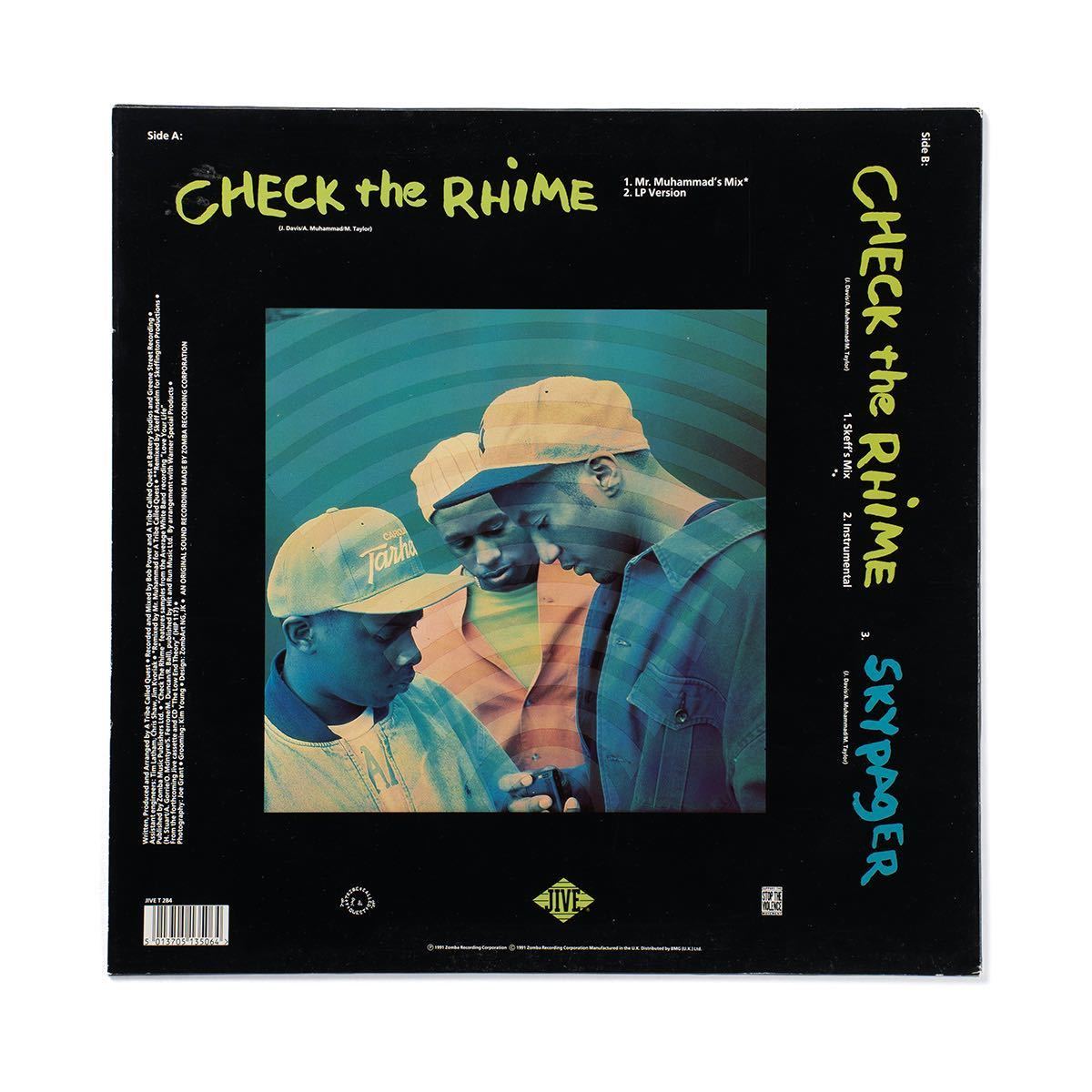 A Tribe Cold Quest Check The Rhime レコードの画像3