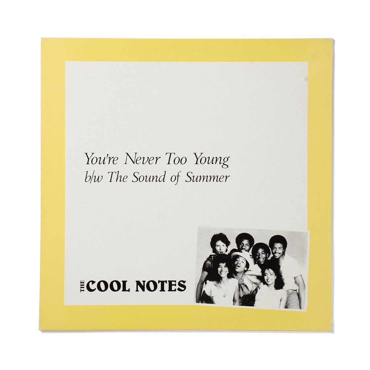 The Cool Notes You're Never Too Young レコード_画像2