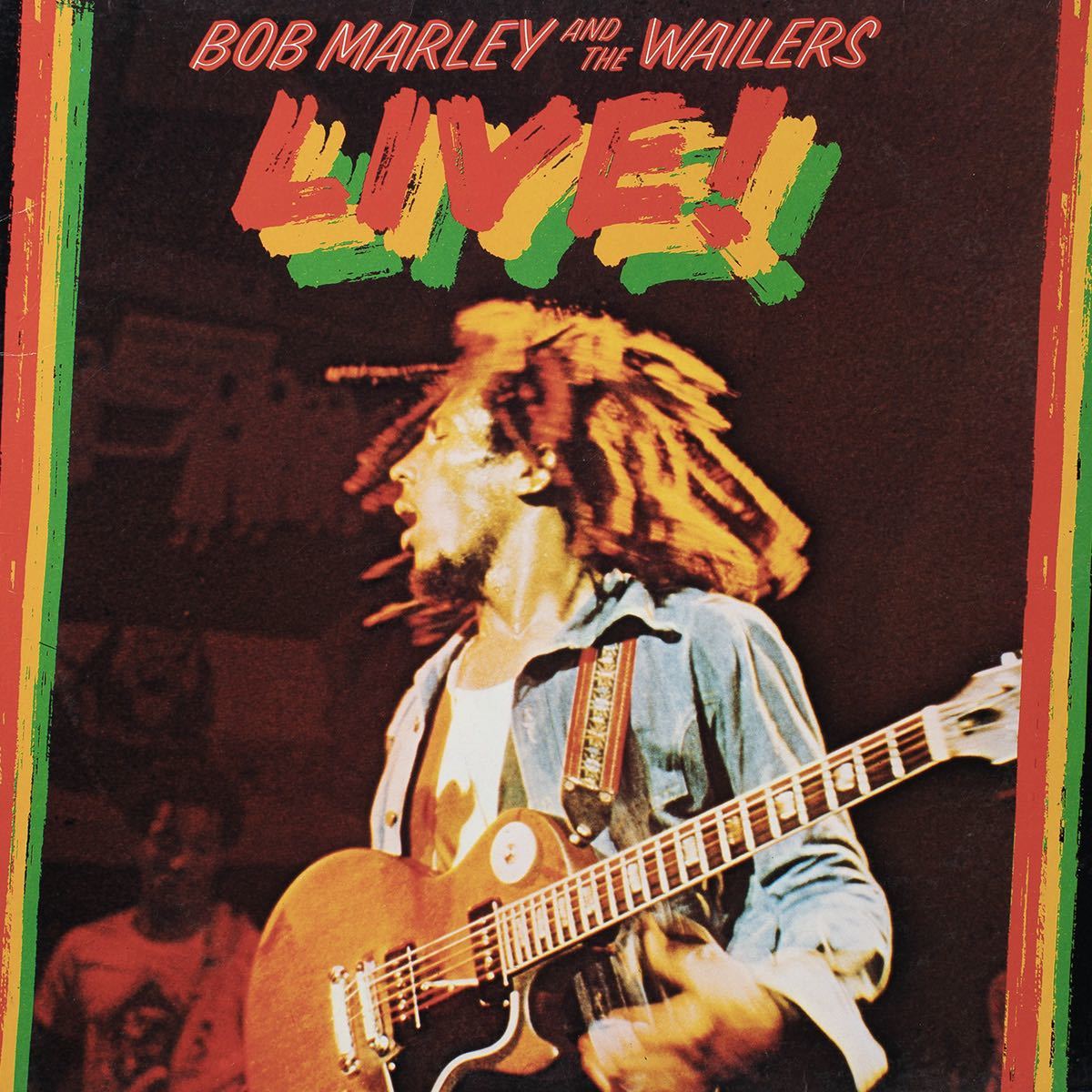US盤 Bob Marley & The Wailers Live! LP レコード_画像1
