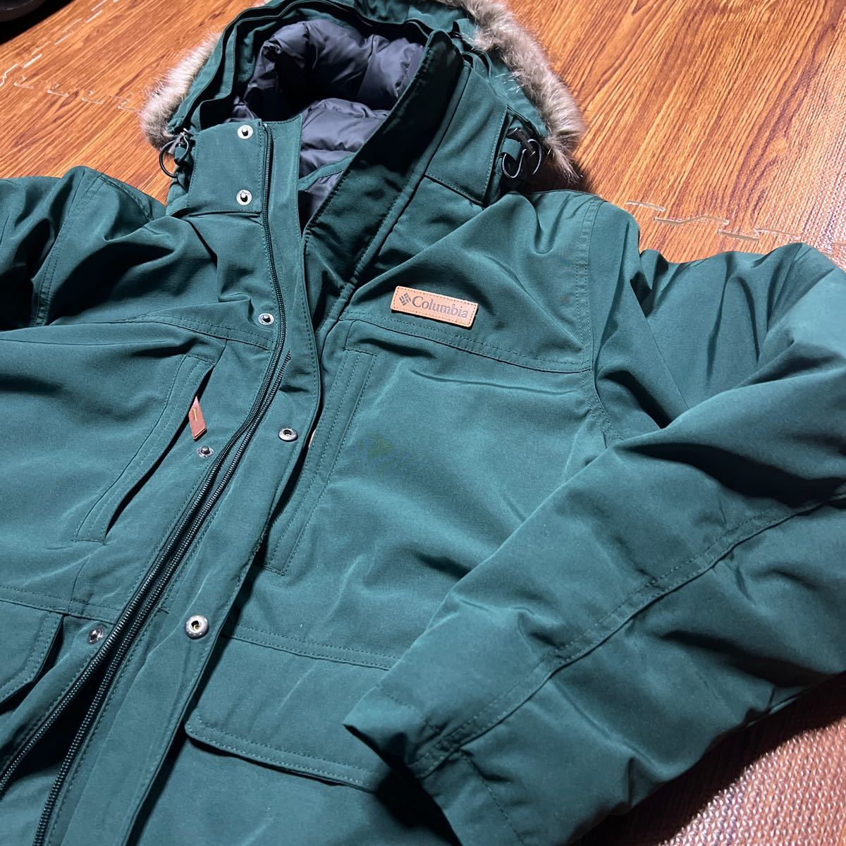 コロンビア 中綿ジャケット メンズ マーカムピークジャケット MARQUAM PEAK JACKET WE1250 370 Columbia 美品 サイズXL