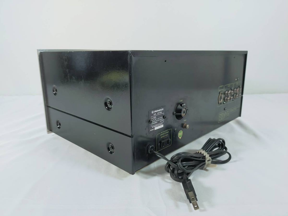 PIONEER パイオニア カセットデッキ TAPE オーディオ機器 CT-9の画像5