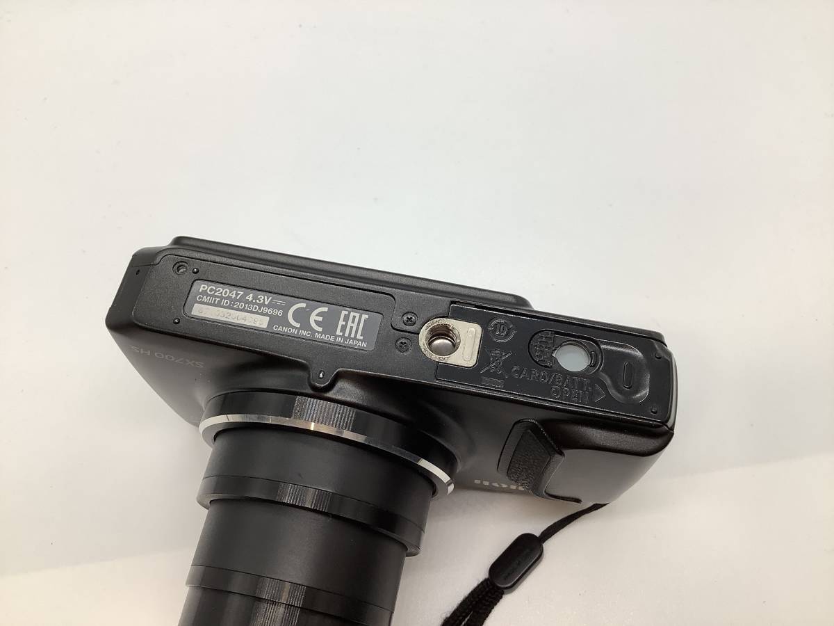 u8917 キャノン デジタルカメラ Canon PowerShot SX700 HS PC2047 ZOOM LENS 30×IS 4.5-135.0mm 1:3.2-6.9 通電確認済み_画像7