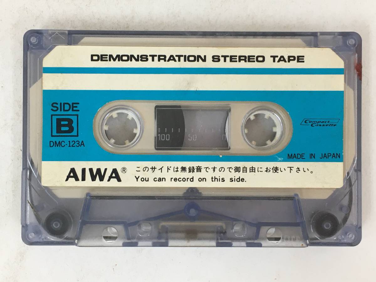 ■□T198 非売品 AIWA DMC-123A デモンストレーションテープ カセットテープ□■_画像2