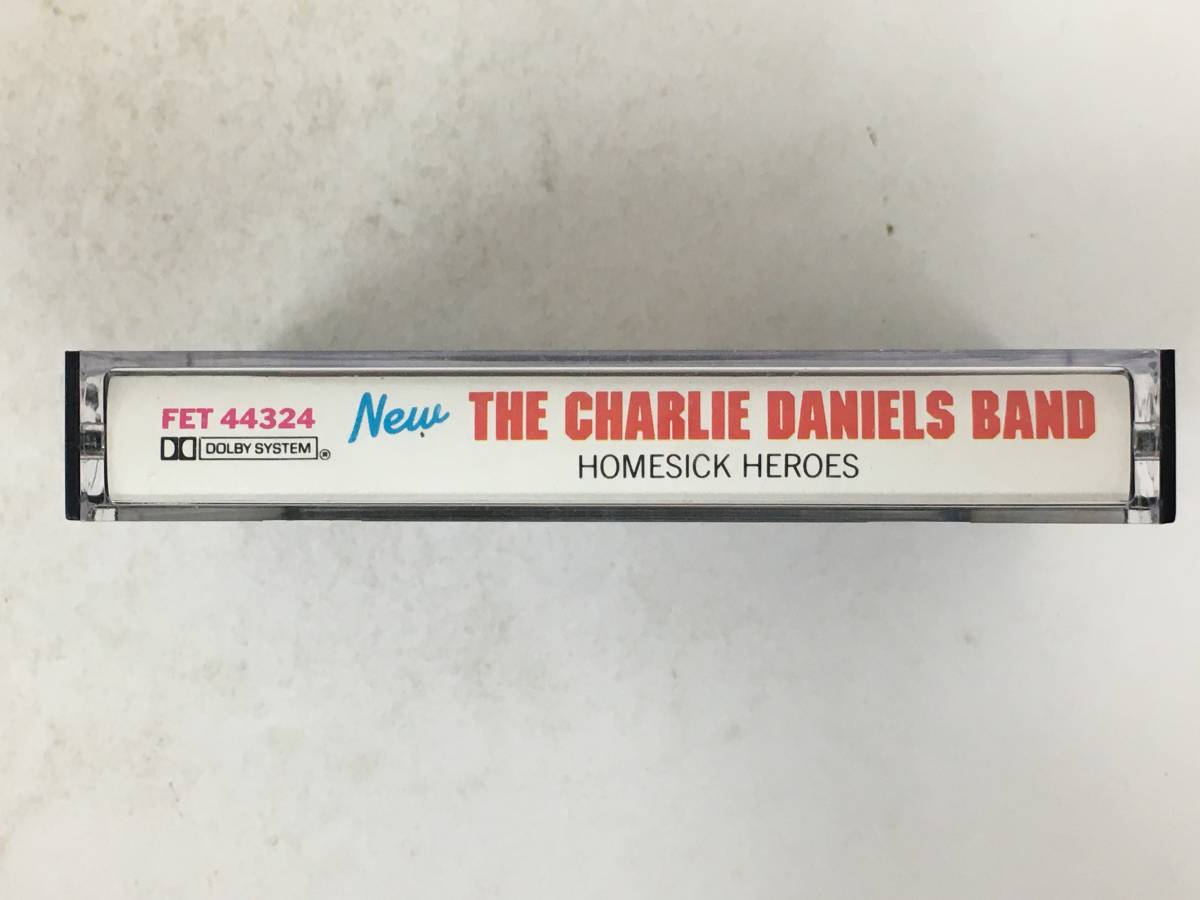 ■□T317 THE CHARLIE DANIELS BAND チャーリー・ダニエルズ・バンド HOMESICK HEROES ホームシック・ヒーローズ カセットテープ□■_画像2