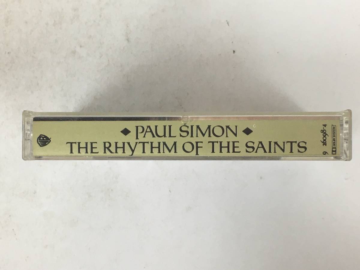 ■□T321 PAUL SIMON ポール・サイモン THE RHYTHM OF THE SAINTS リズム・オブ・ザ・セインツ カセットテープ□■の画像2