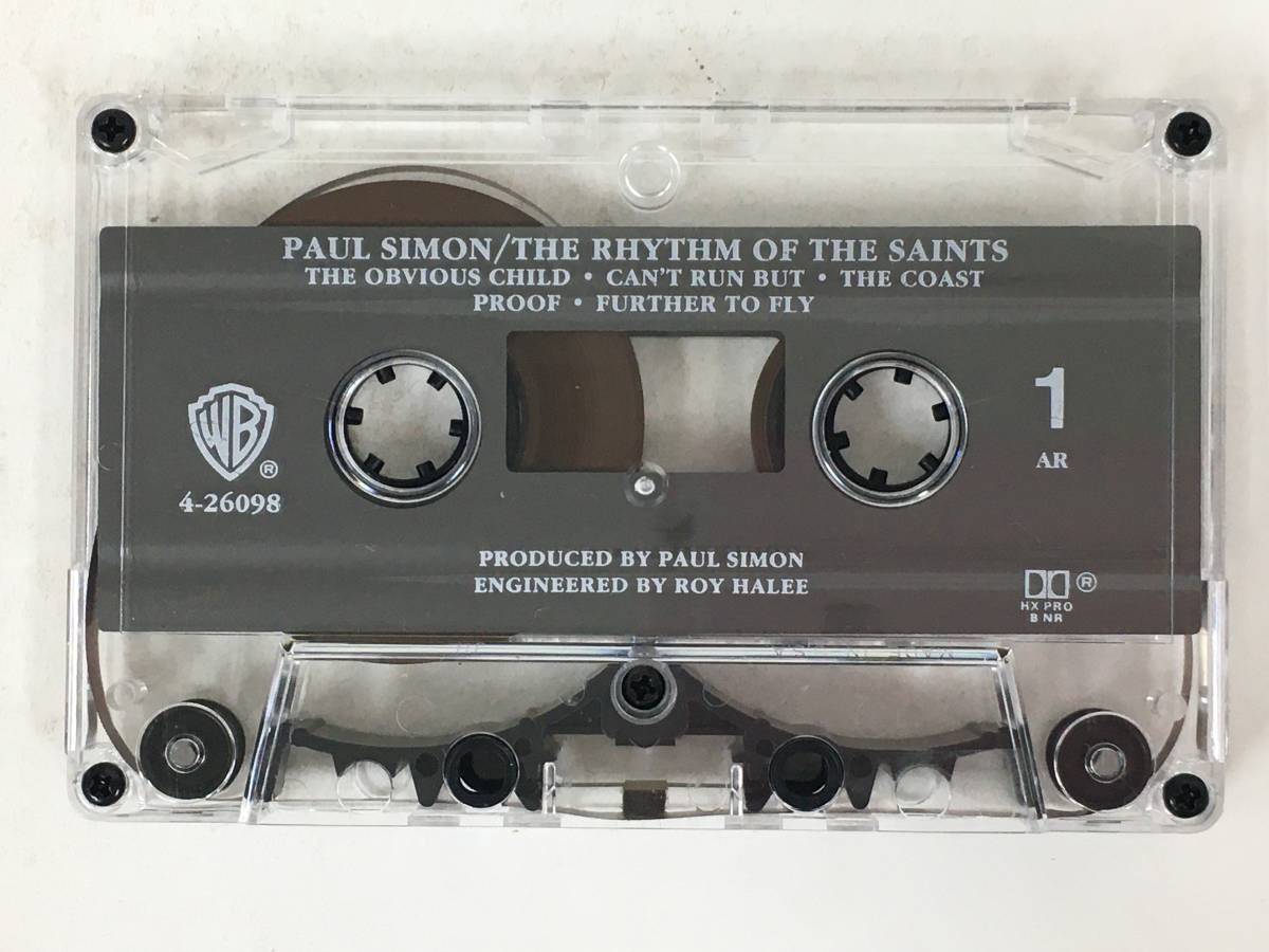 ■□T321 PAUL SIMON ポール・サイモン THE RHYTHM OF THE SAINTS リズム・オブ・ザ・セインツ カセットテープ□■の画像6