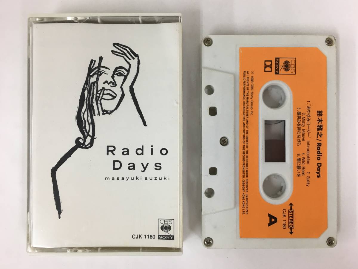 ■□T438 鈴木雅之 Radio Days カセットテープ□■_画像5