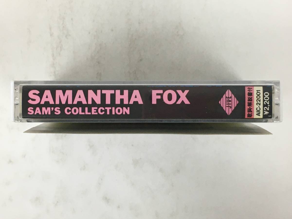 ■□T659 SAMANTHA FOX サマンサ・フォックス SAM'S COLLECTION サムズ・コレクション スペシャル・ミニ・アルバム カセットテープ□■の画像3