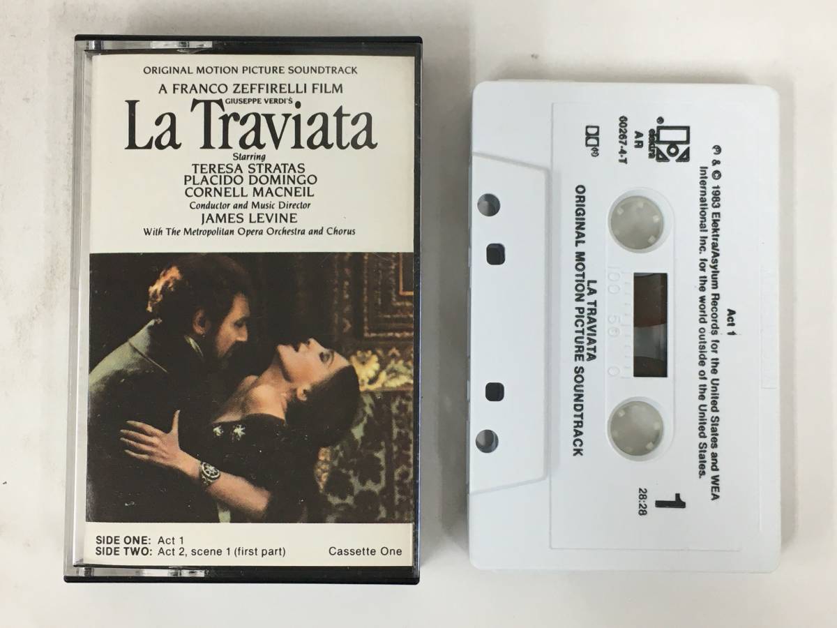■□T668 La Traviata 椿姫 オリジナル・サウンドトラック カセットテープ□■_画像5