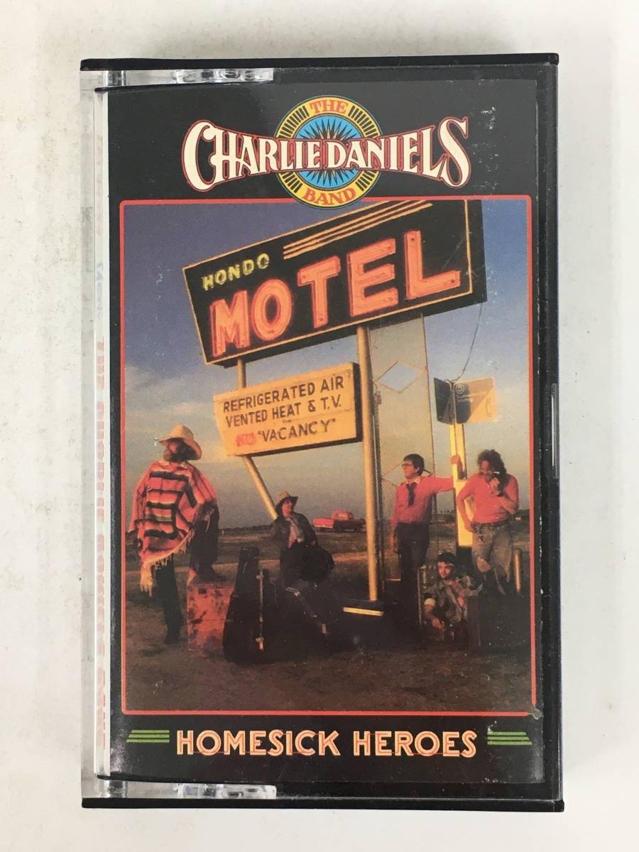■□T317 THE CHARLIE DANIELS BAND チャーリー・ダニエルズ・バンド HOMESICK HEROES ホームシック・ヒーローズ カセットテープ□■_画像1