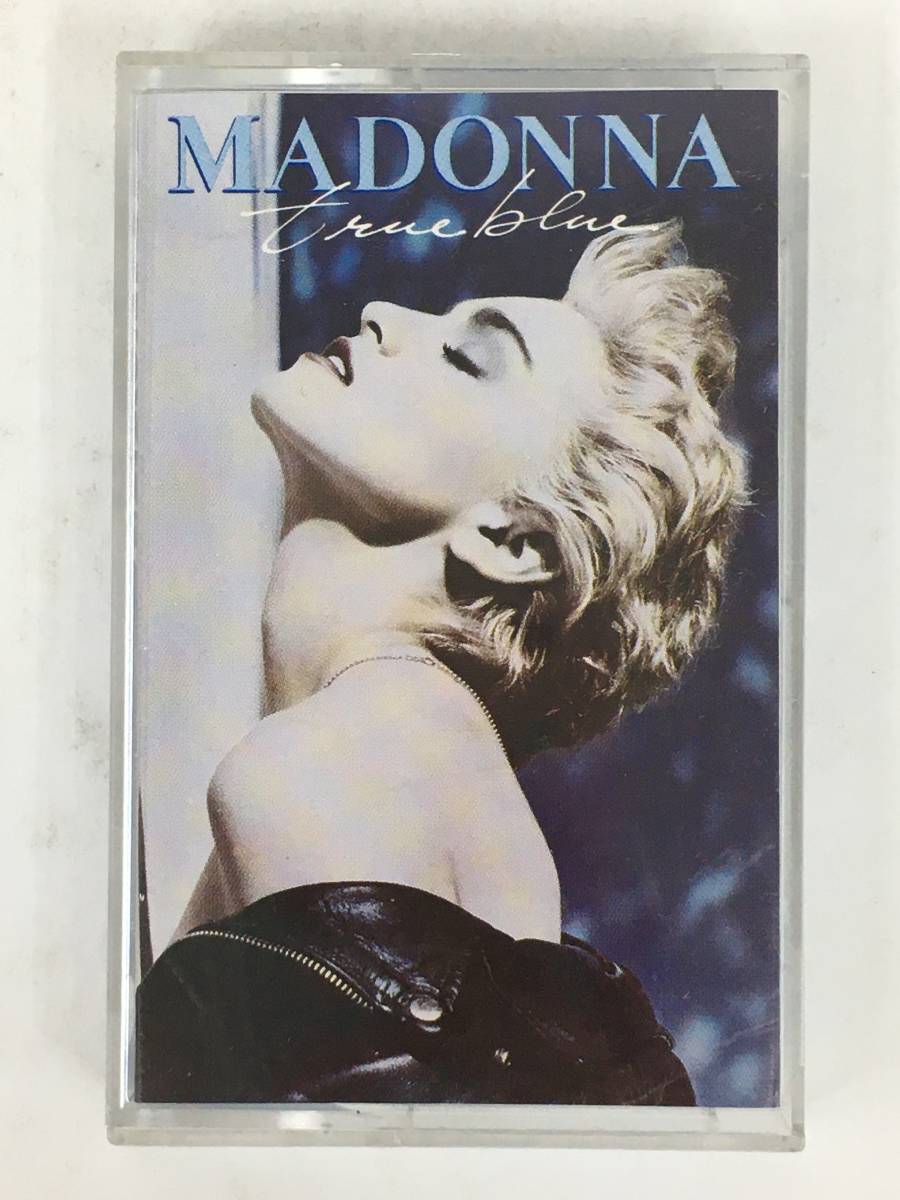 ■□T618 MADONNA マドンナ True Blue トゥルー・ブルー カセットテープ□■_画像1