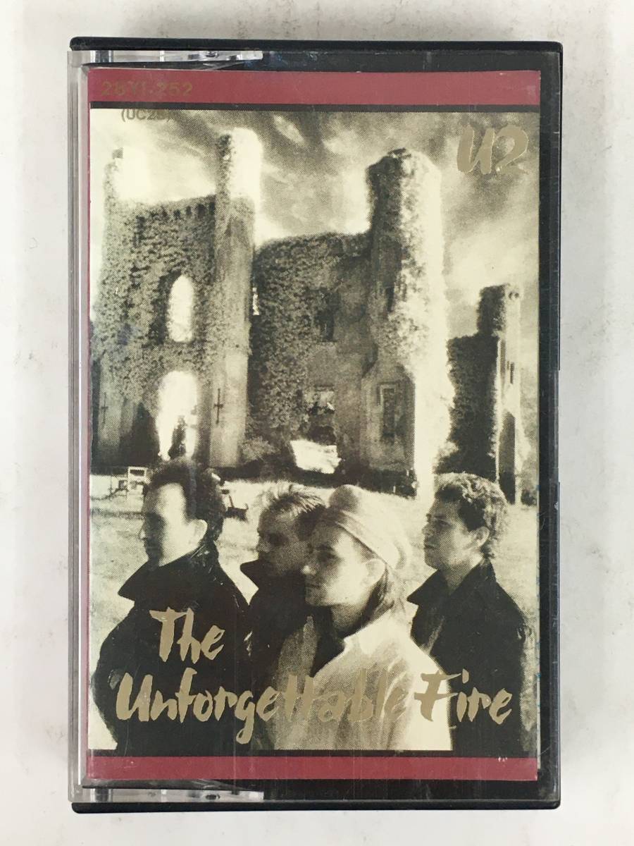■□T638 U2 ユートゥー The Unforgettable Fire 焔 カセットテープ□■の画像1