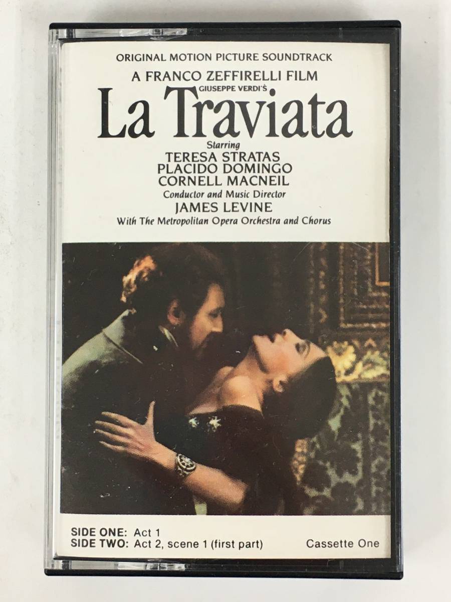 ■□T668 La Traviata 椿姫 オリジナル・サウンドトラック カセットテープ□■_画像1
