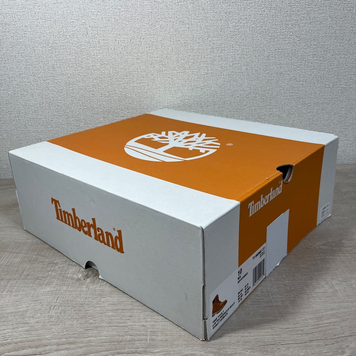 1円スタート売切り 新品未使用 Timberland ティンバーランド TREE VAULT 6インチ ウォータープルーフ ブーツ WHEAT NUBUCK 28cm 完売品_画像9