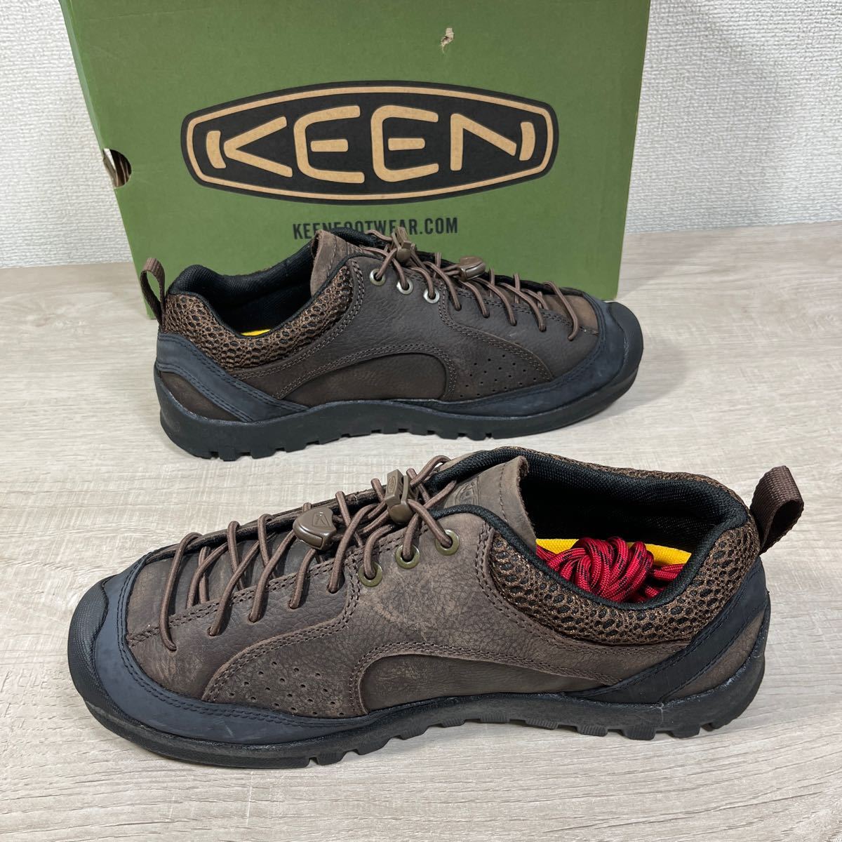 1円スタート売切り 新品未使用 キーン KEEN JASPER ROCKS SP スニーカー 26.5cm 定価16,280円 登山 トレッキング 散歩_画像4