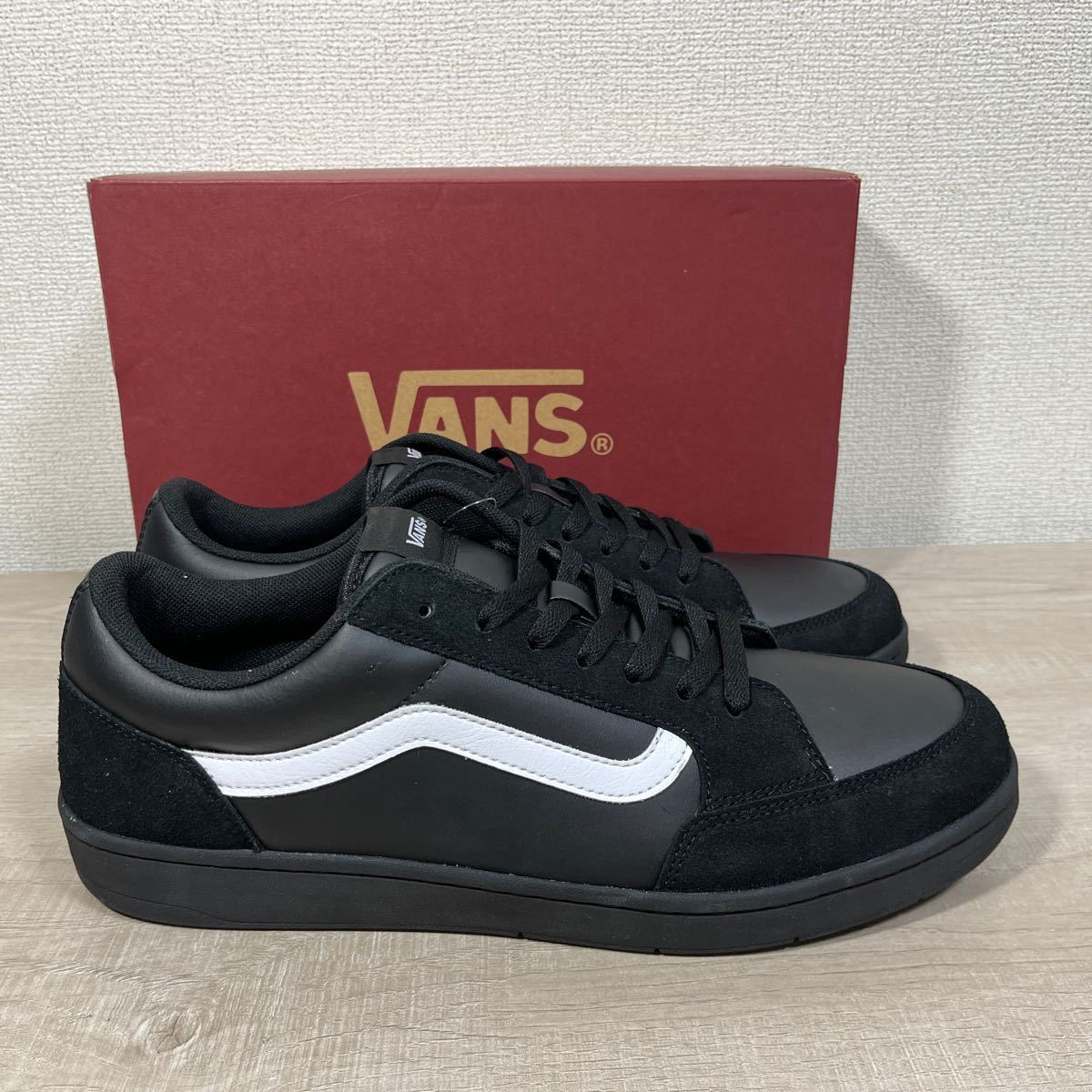 1円スタート売切り 新品未使用 vans バンズ スニーカー CANORA 天然皮革 ブラック ホワイト パンダ 30cm 完売品 SK8 ERA オーセンティック_画像3