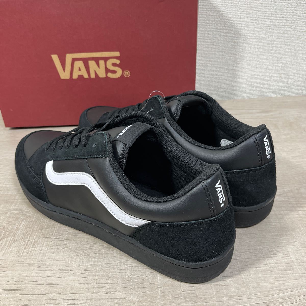 1円スタート売切り 新品未使用 vans バンズ スニーカー CANORA 天然皮革 ブラック ホワイト パンダ 30cm 完売品 SK8 ERA オーセンティック_画像5