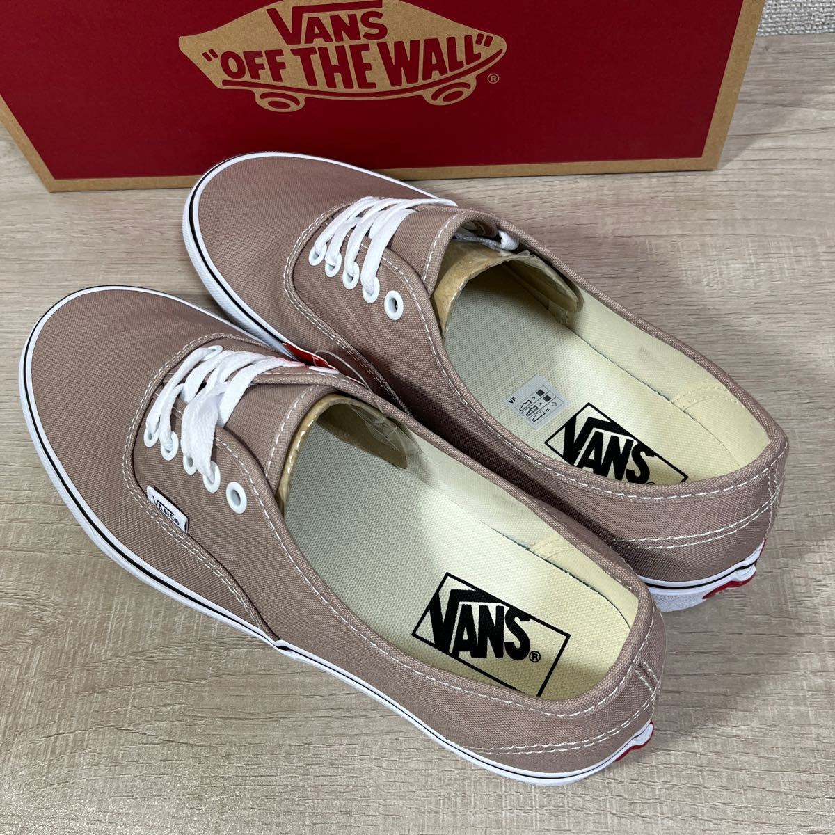 1円スタート売切り 新品未使用 VANS バンズ スニーカー AUTHENTIC オーセンティック 希少 シーズナルカラー 27.5cm USA企画 完売品 ERA SK8_画像6