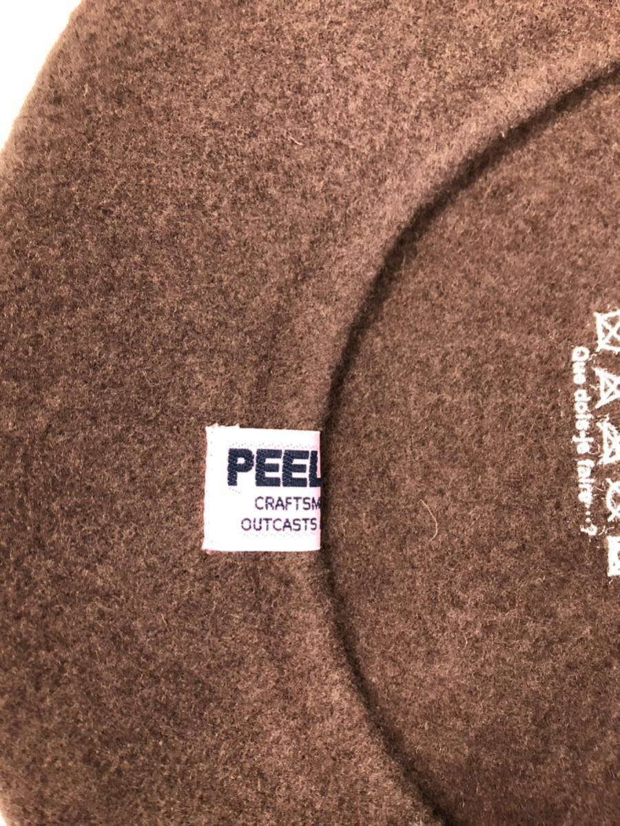 peel&lift PEEL&LIFT ベレーベレー帽 ブラウン　バスクベレー帽_画像4