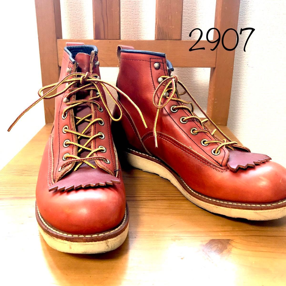 美品 RED WING SHOES ラインマンシューズ 12年製造 MADE IN USA 美品 RED WING SHOES ラインマンシューズ 12年製造 MADE IN USA
