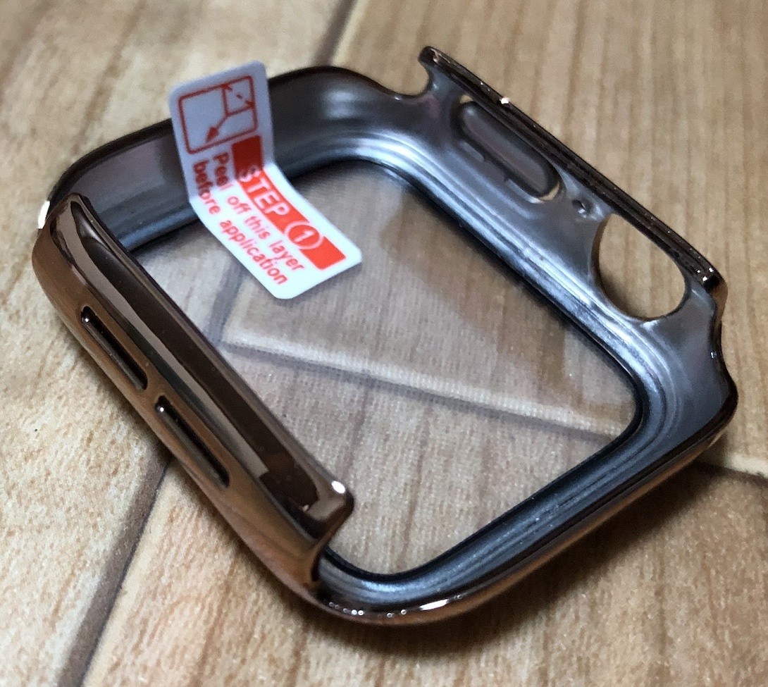 Apple Watch ケース 40mm series 6/SE/5/4 防水 アップルウォッチ カバー 保護 PC素材 耐衝撃 ガラス iWatch ケース V28_画像3