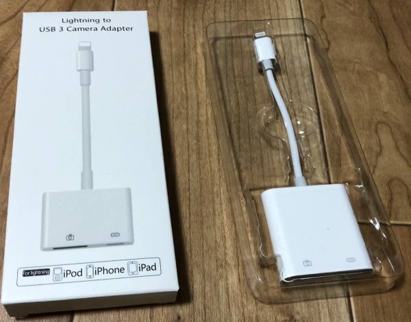 Lightning USBカメラアダプタ 2in1 iPhone USB 変換アダプタ 高速伝送 双方向 データ/写真/音声ファイル/ビデオ転送 iPhone/iPad Y34_画像2