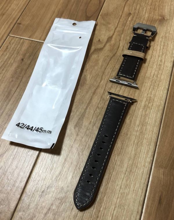 apple watch バンド レザー iWatch Ultra SE コンパチブル apple watch series 8 7 6 5 4 3 2 1 バンド交換 ストラップ Z116_画像3