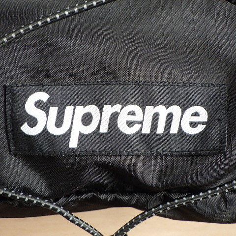 ☆ 17SS Supreme シュプリーム Waist Bag ウエストバッグ ショルダーバッグ ボディーバッグ バッグ box logo ボックスロゴ (ブラック黒)GSC_画像6