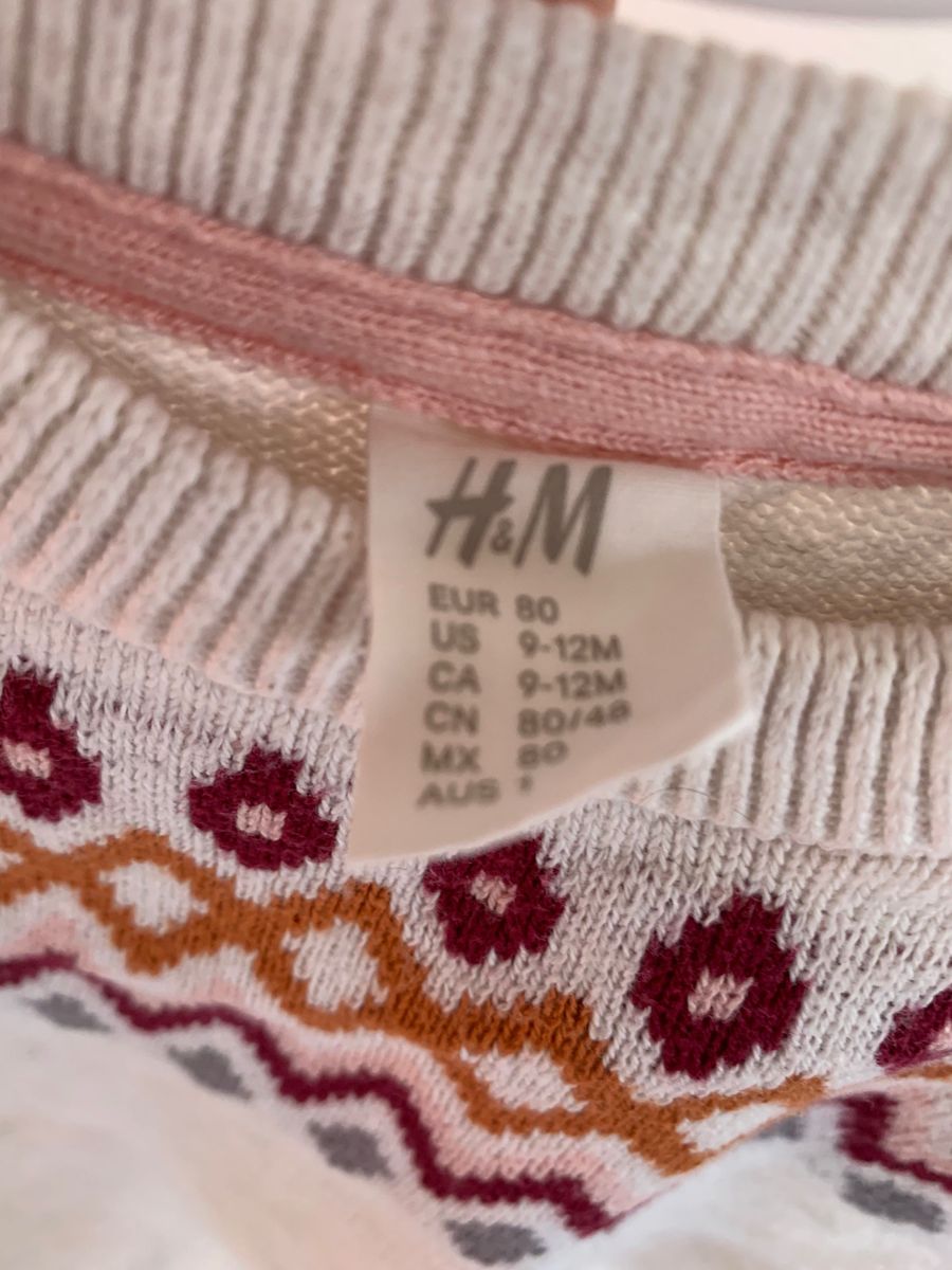 セーター ニット トップス　ベビー　キッズ　80 9ヶ月から　 ノルディック　H&M