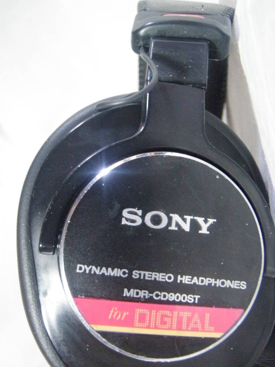 SONY MDR-CD900ST　新品互換イヤーパッド交換済　音出確認済 モニターヘッドホン　3_画像8